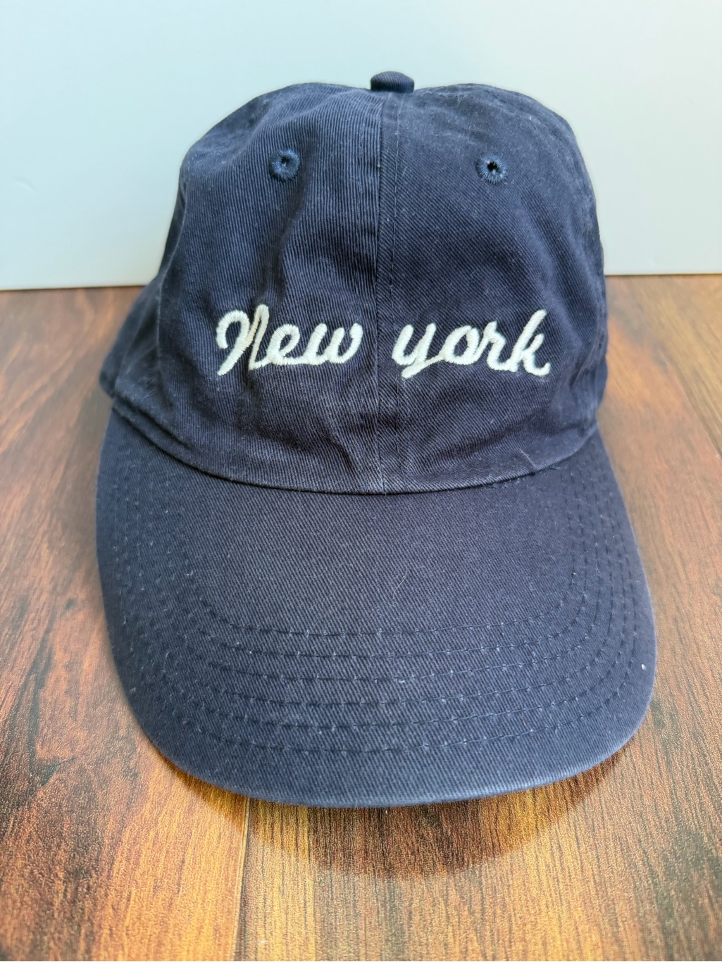 JGalt New York Newhattan Navy Embroidered Adjustable Baseball Hat Prince St